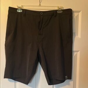 Salty Crew Charcoal Flat Front Shorts